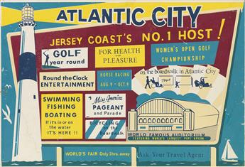 VARIOUS ARTISTS New York Worlds Fair / [Tower of Light / Atlantic City.]